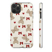 Teddy Bear Hearts Phone Case