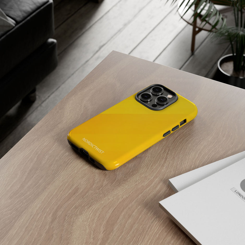 Durable Yellow Phone Case - Tough Protection for Your Device