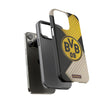 BVB 09 Tough Phone Case - Durable Protection with Bold Black and Yellow Design