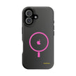 MagSafe Magnetic Impact-Resistant Phone Case — Pink Ring Design