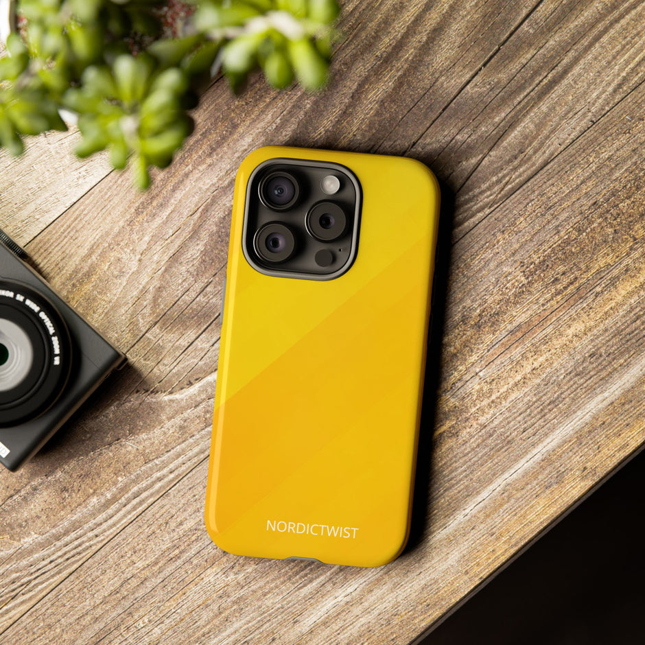 Durable Yellow Phone Case - Tough Protection for Your Device