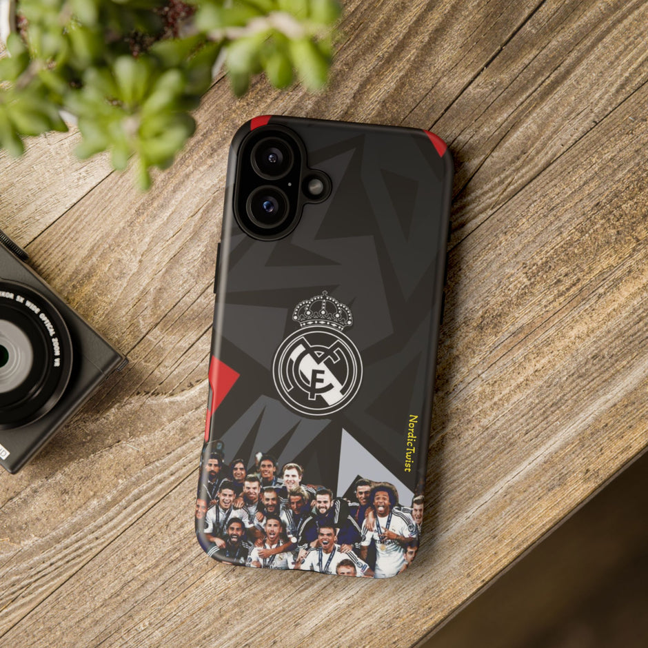 Soccer Team Photo Tough Case – Real Madrid Champions Phone Case