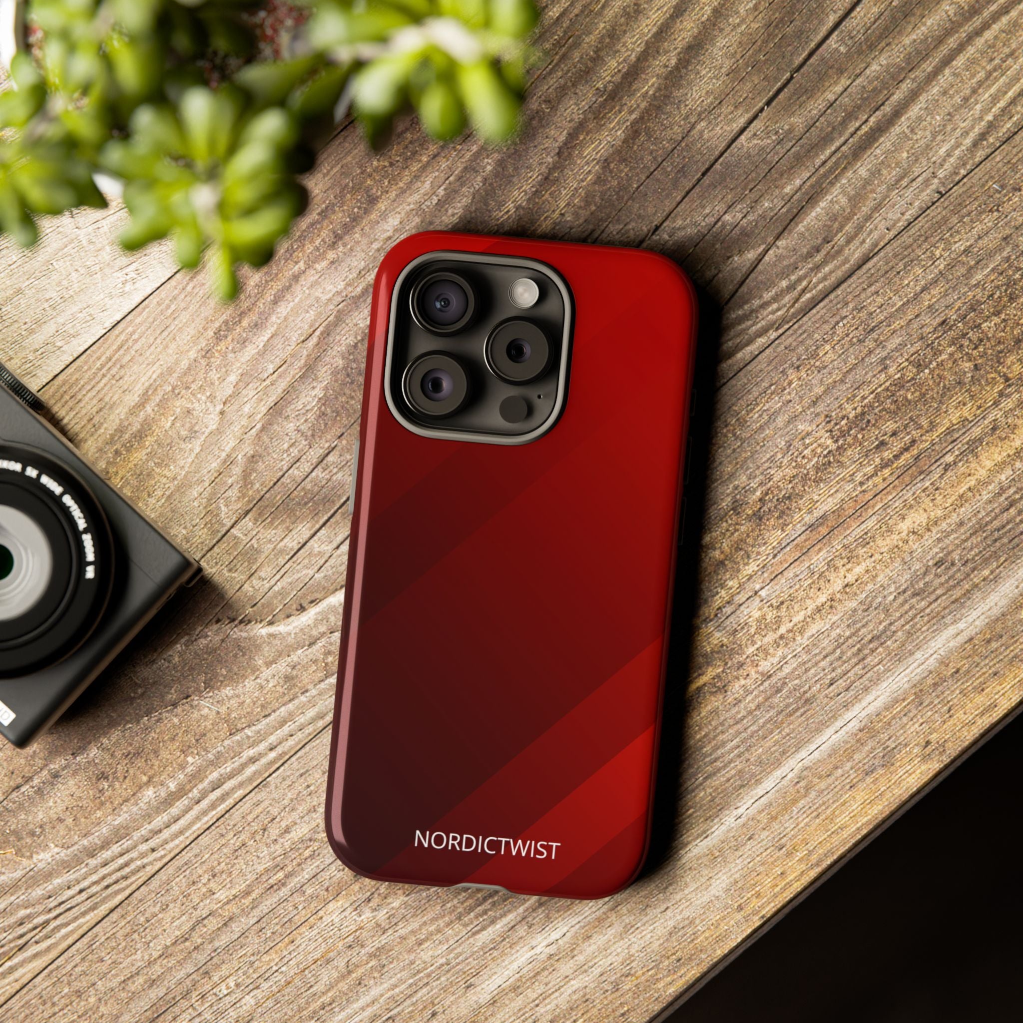 Durable Red Phone Case - Tough Protection for Your Device
