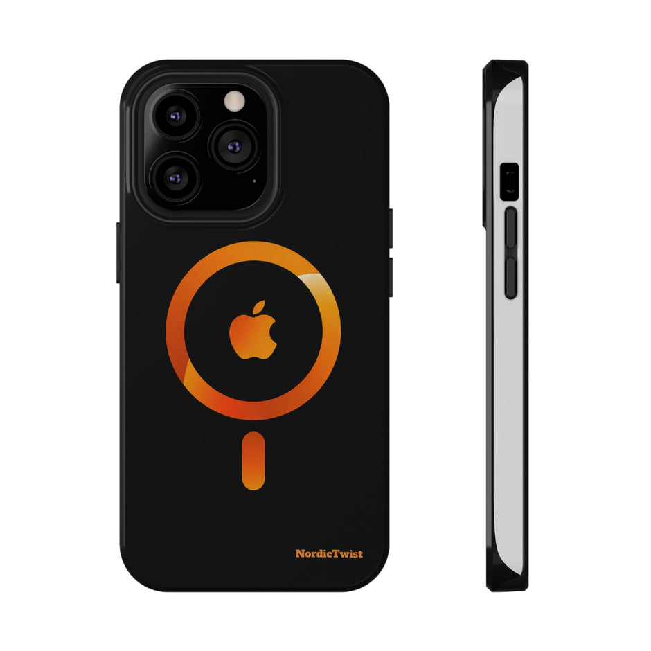 Stöttåligt MagSafe iPhone-skal – Orange Sökikon
