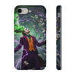 Joker Chaos Tough Phone Case — Electric Cards Graphic iPhone Case