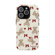 Teddy Bear Hearts Phone Case