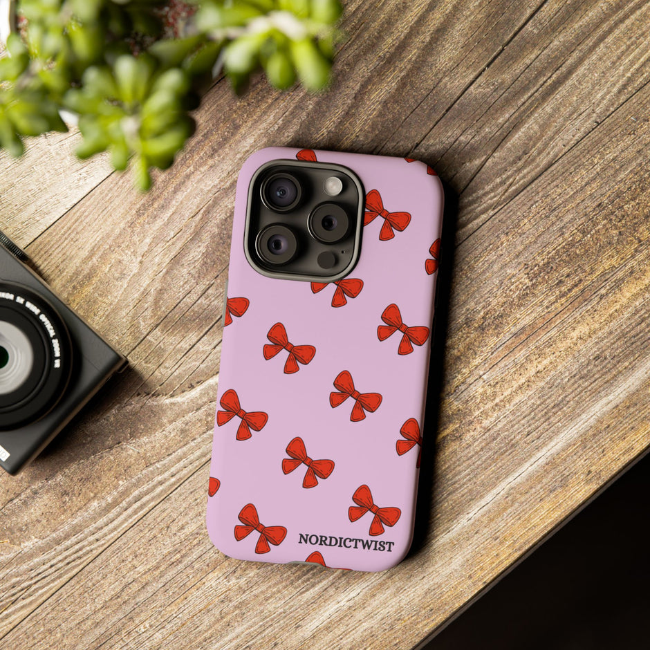 Cute Bow Pattern Phone Case