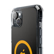 MagSafe Clear Phone Case – Yellow Ring Magnetic Impact Protection