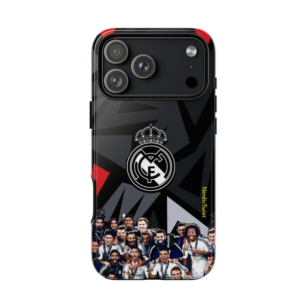 Soccer Team Photo Tough Case – Real Madrid Champions Phone Case