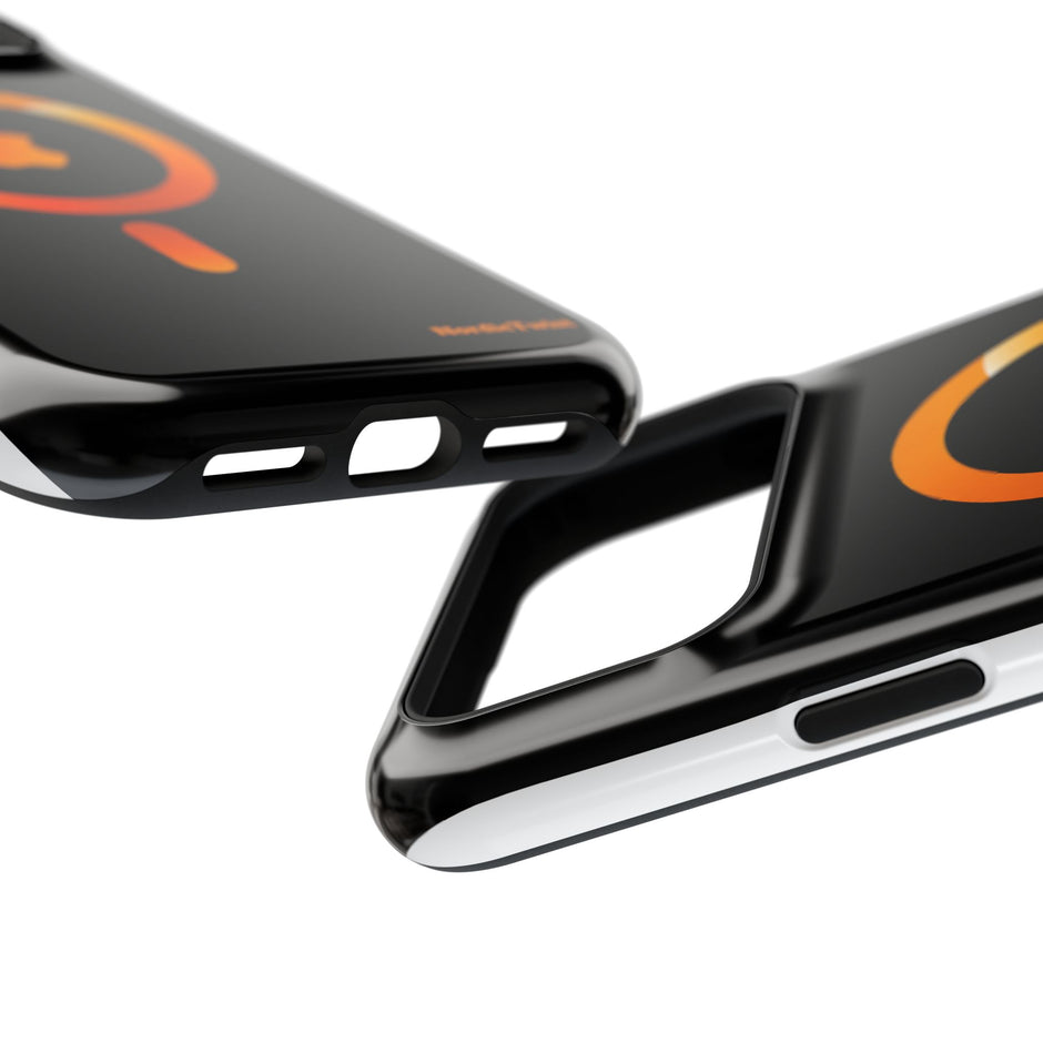 Stöttåligt MagSafe iPhone-skal – Orange Sökikon