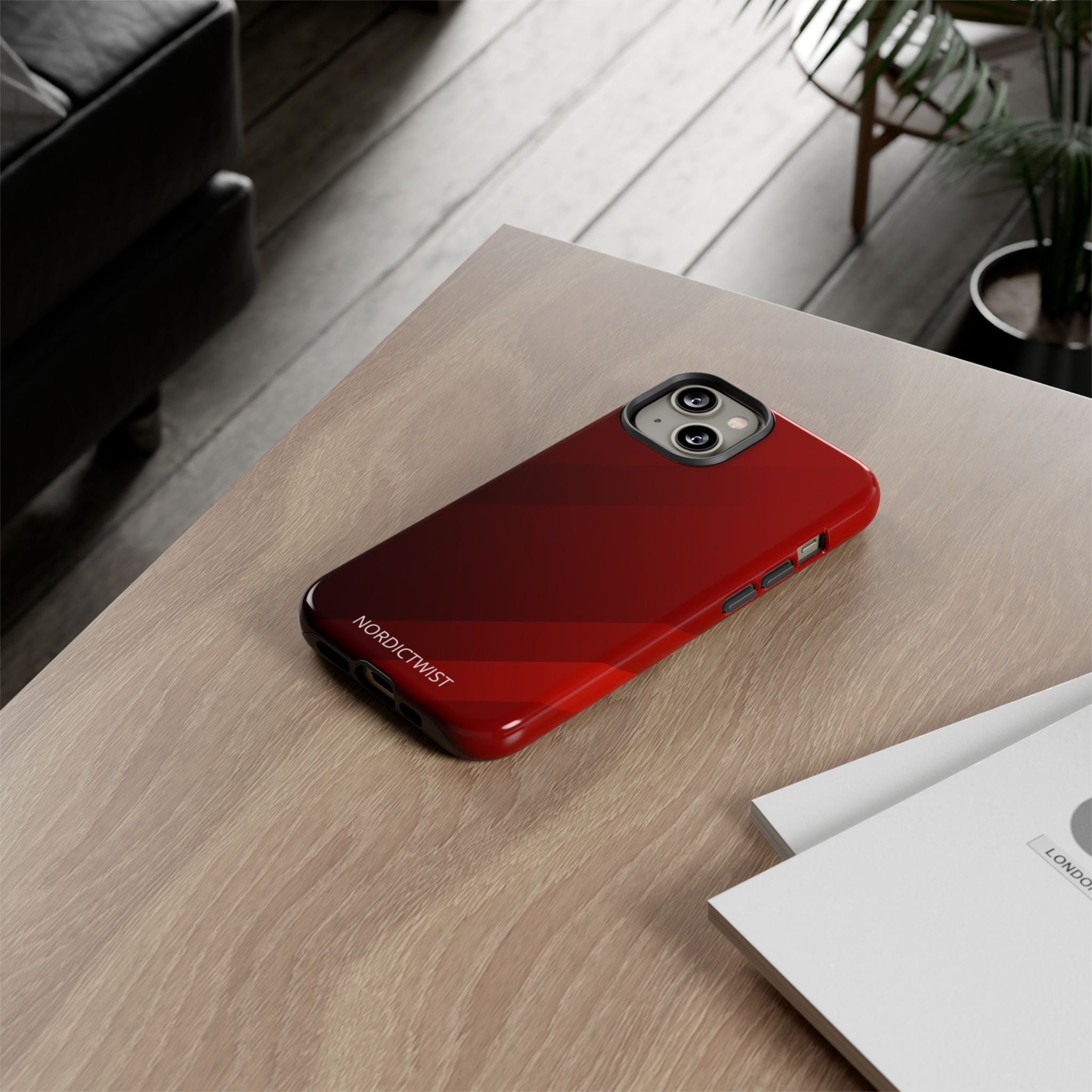Durable Red Phone Case - Tough Protection for Your Device