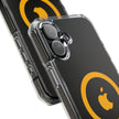 MagSafe Clear Phone Case – Yellow Ring Magnetic Impact Protection