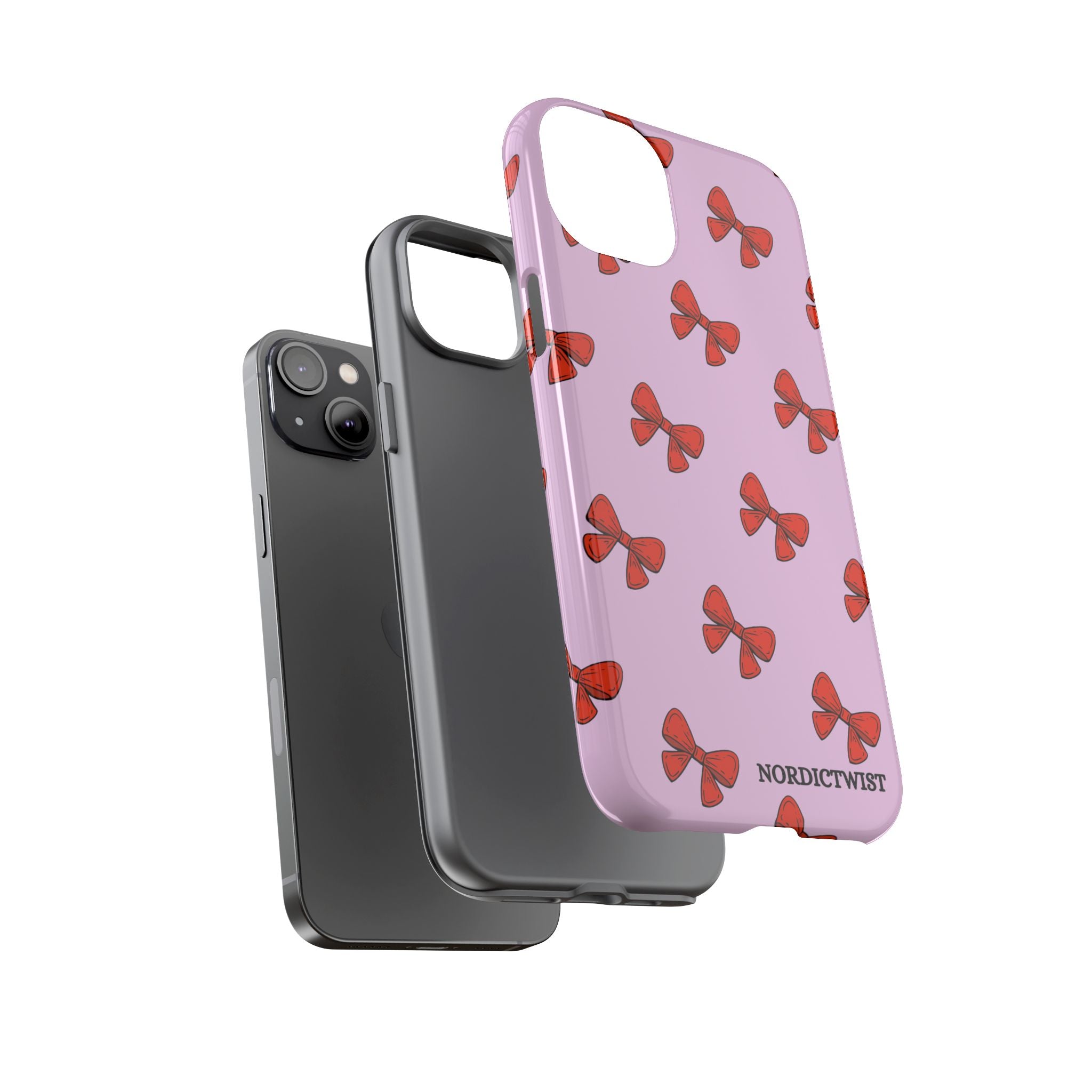 Cute Bow Pattern Phone Case