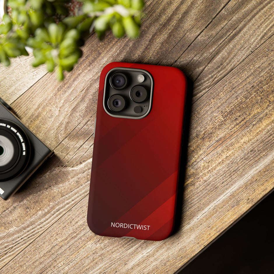 Durable Red Phone Case - Tough Protection for Your Device