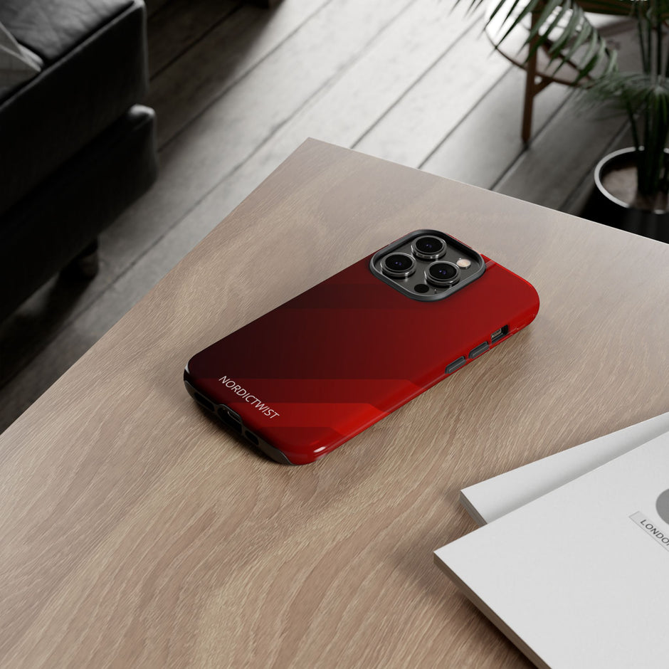 Durable Red Phone Case - Tough Protection for Your Device