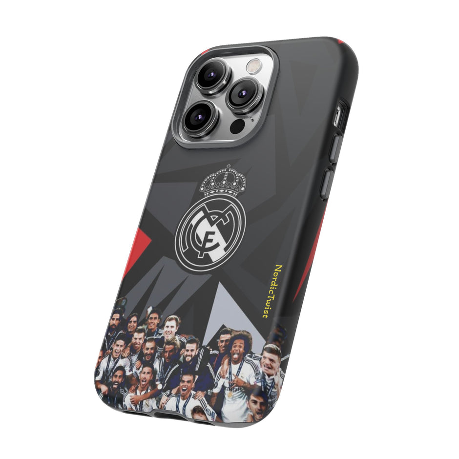 Soccer Team Photo Tough Case – Real Madrid Champions Phone Case