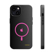 MagSafe Magnetic Impact-Resistant Phone Case — Pink Ring Design
