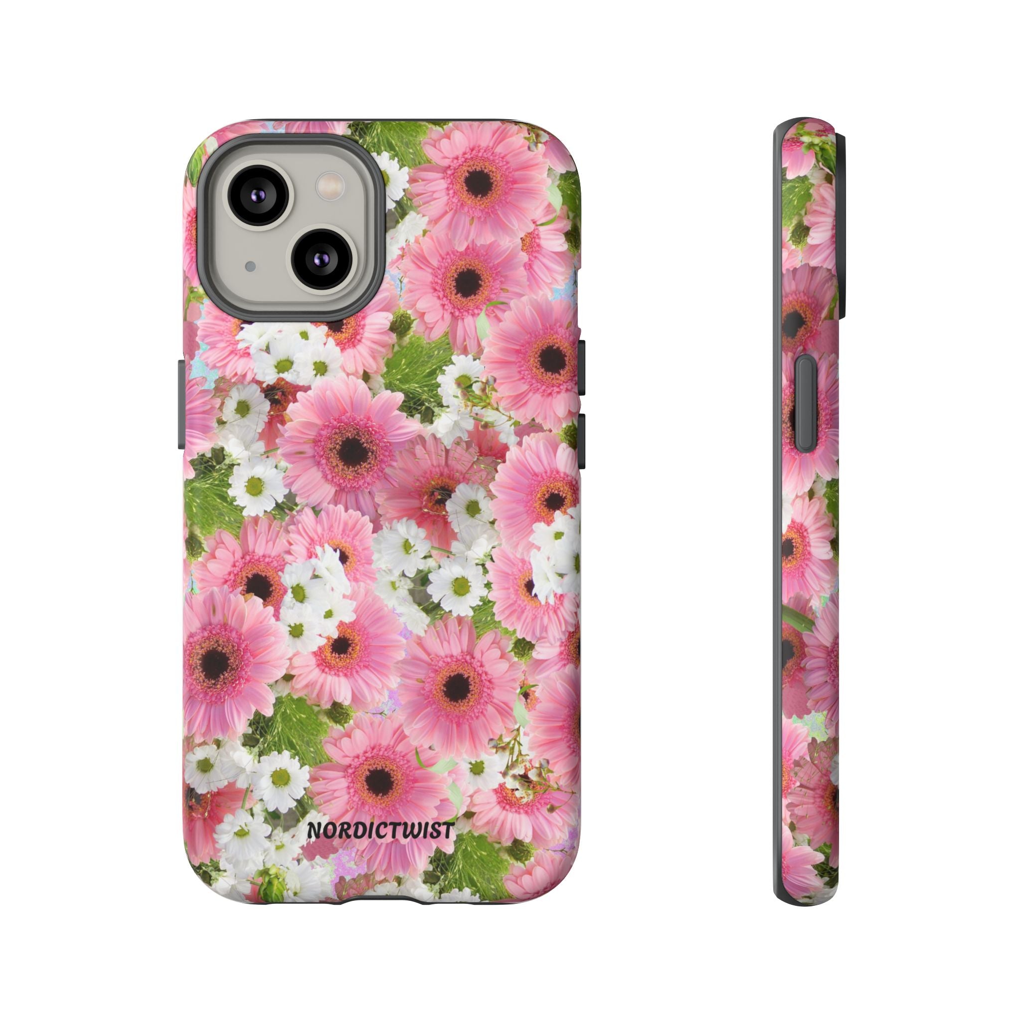 Floral Tough Phone Case - Colorful Flower Design for Nature Lovers