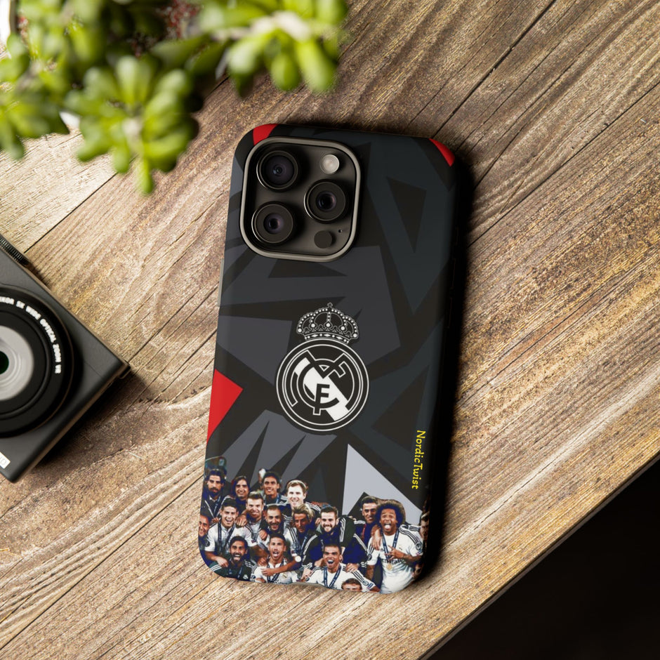 Soccer Team Photo Tough Case – Real Madrid Champions Phone Case
