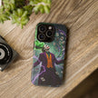 Joker Chaos Tough Phone Case — Electric Cards Graphic iPhone Case
