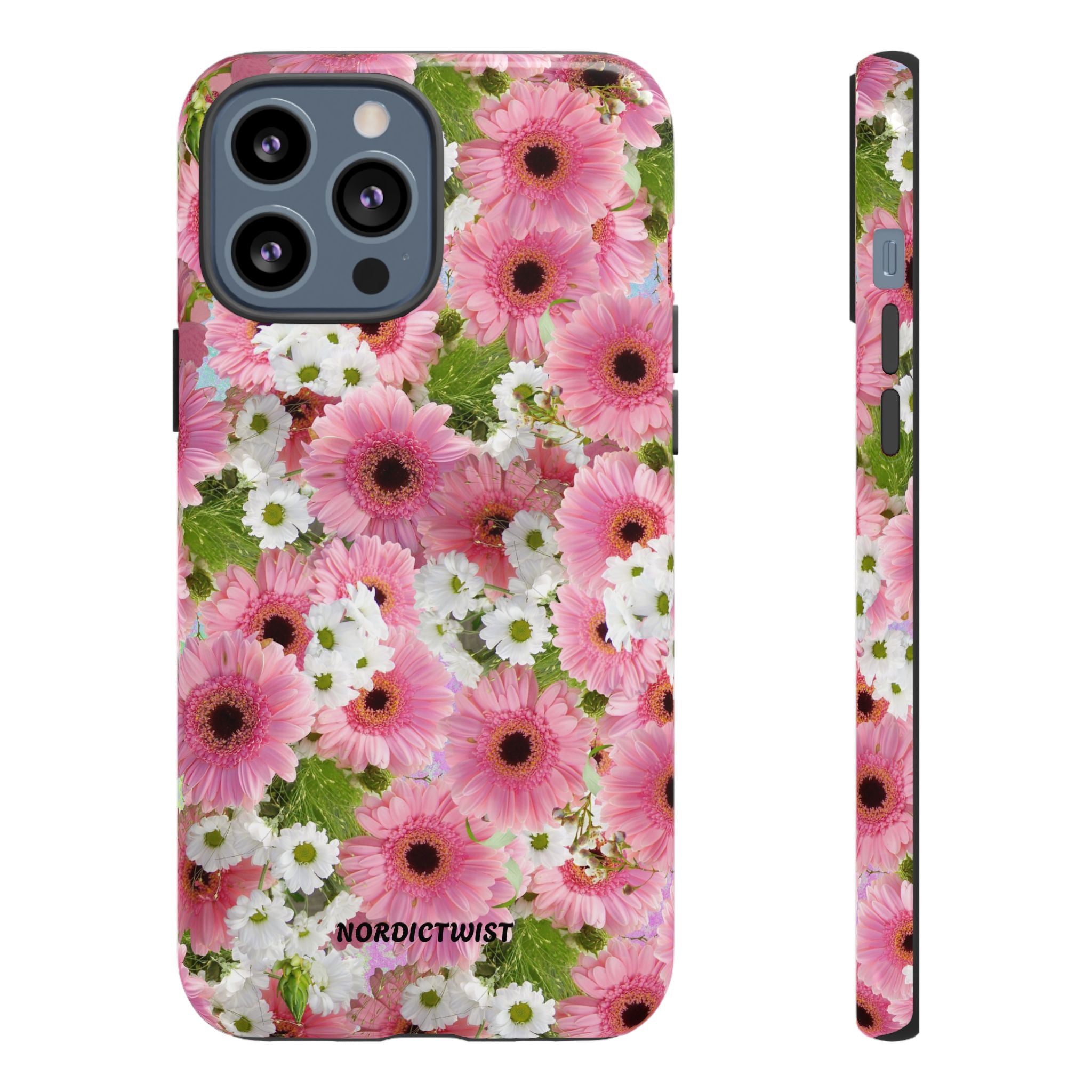 Floral Tough Phone Case - Colorful Flower Design for Nature Lovers