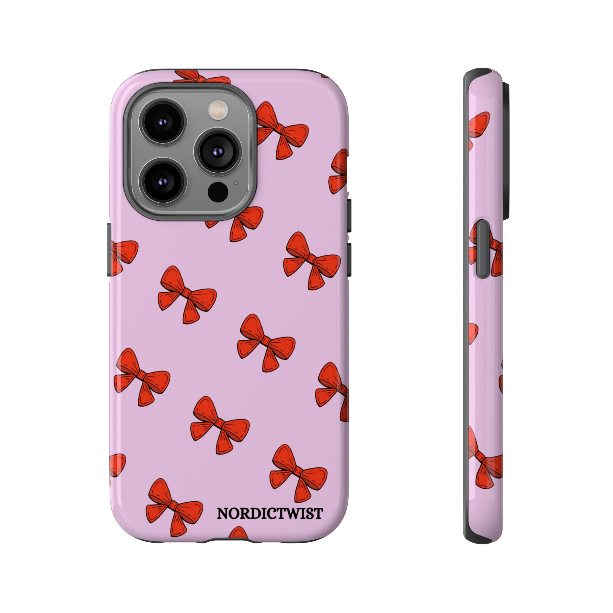 Cute Bow Pattern Phone Case