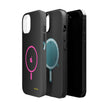 MagSafe Magnetic Impact-Resistant Phone Case — Pink Ring Design