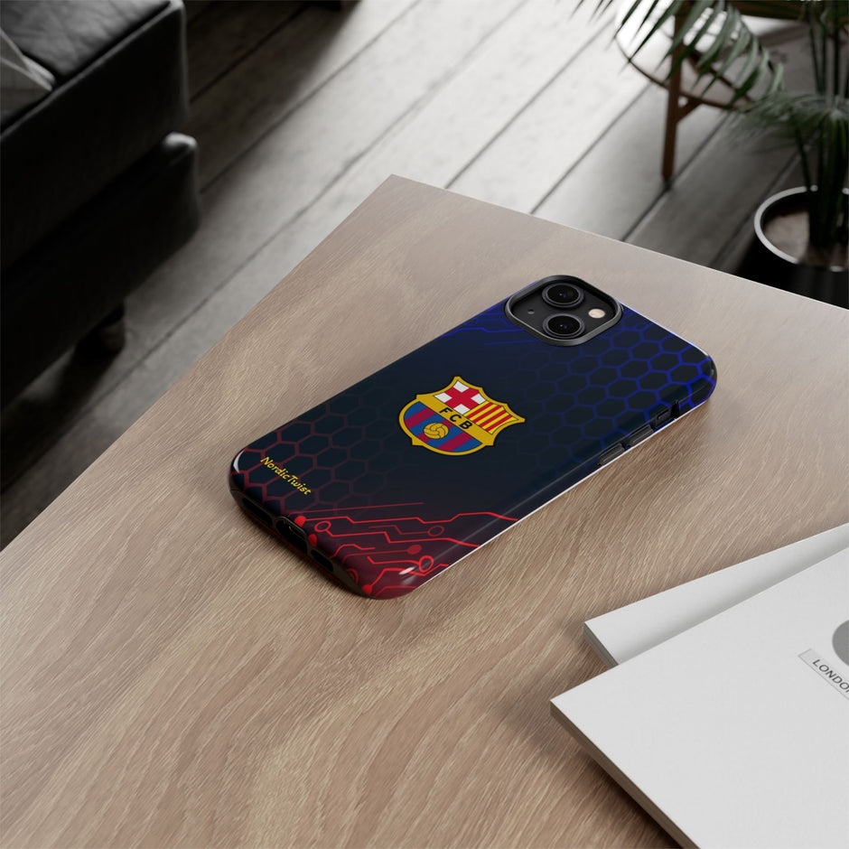 FC Barcelona Tough Phone Case — Protective Soccer Club iPhone Cover