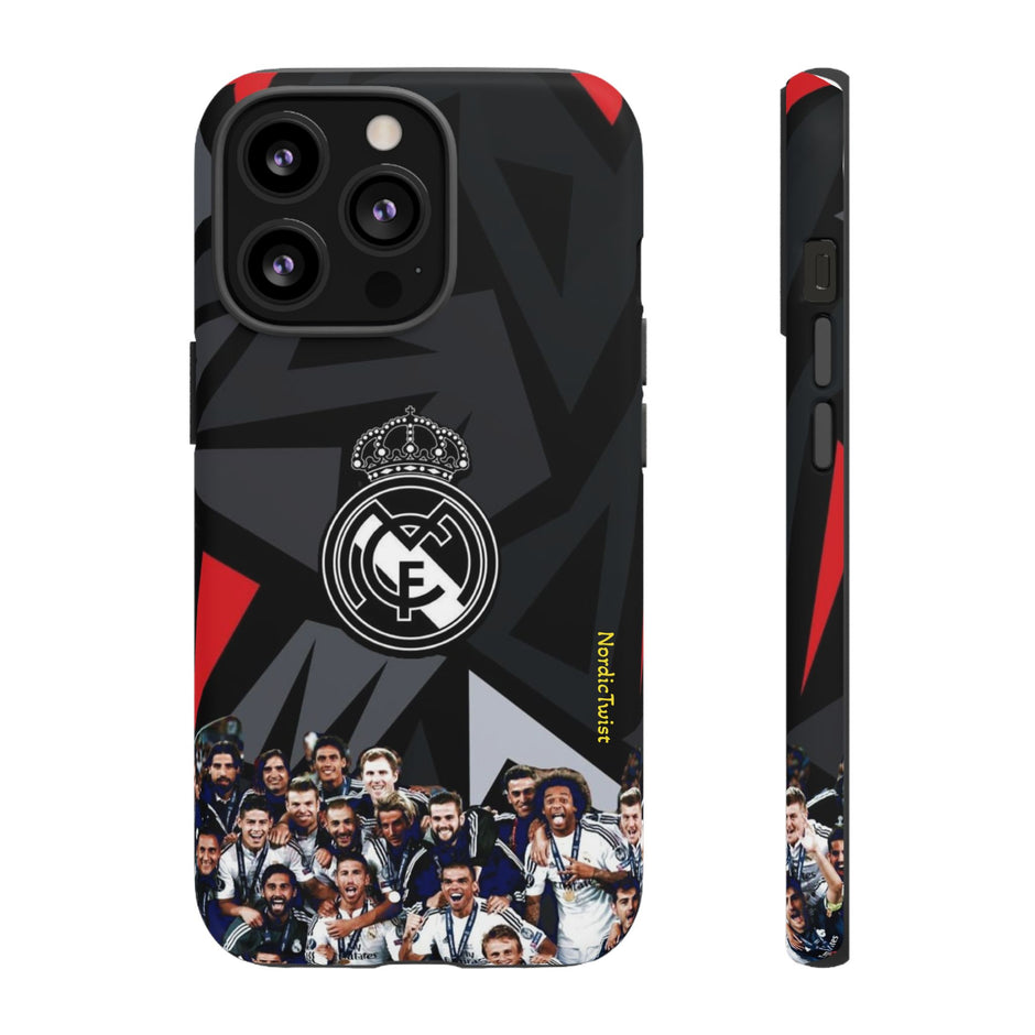 Soccer Team Photo Tough Case – Real Madrid Champions Phone Case