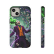Joker Chaos Tough Phone Case — Electric Cards Graphic iPhone Case