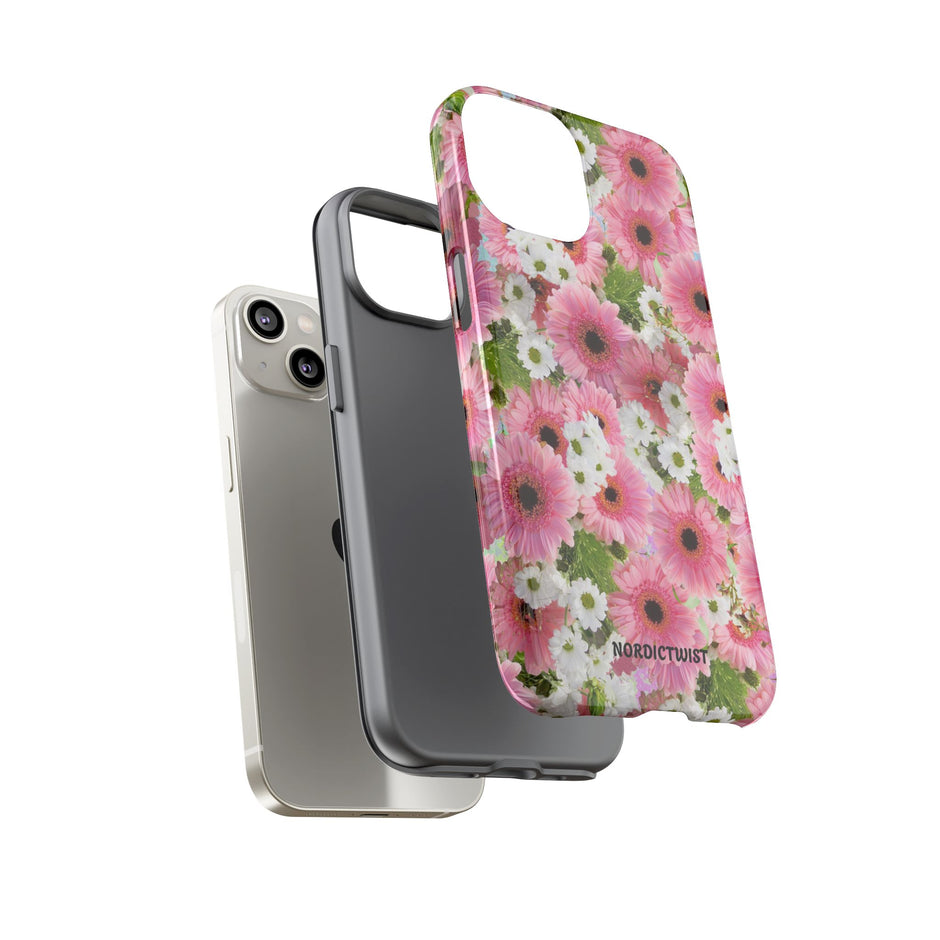 Floral Tough Phone Case - Colorful Flower Design for Nature Lovers