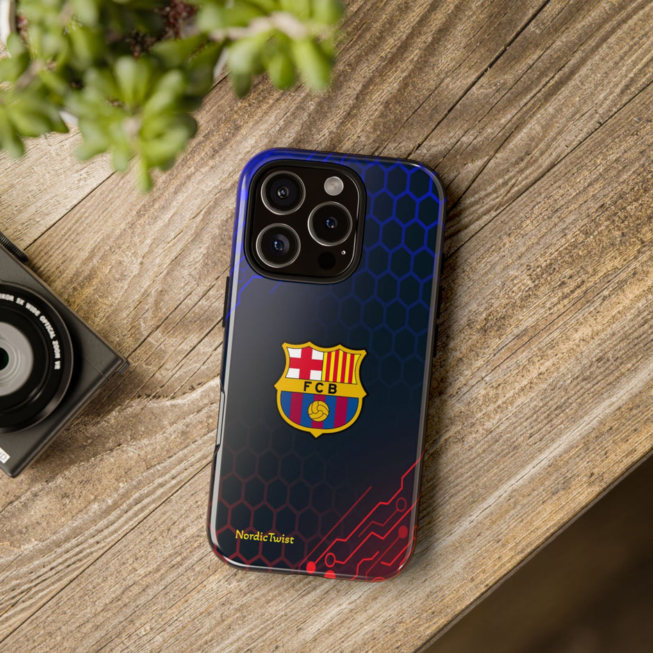 FC Barcelona Tough Phone Case — Protective Soccer Club iPhone Cover