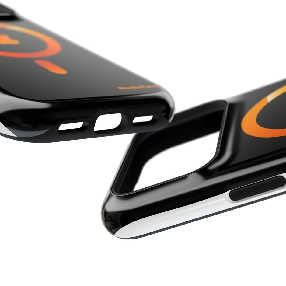 Stöttåligt MagSafe iPhone-skal – Orange Sökikon