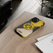 BVB 09 Tough Phone Case - Durable Protection with Bold Black and Yellow Design