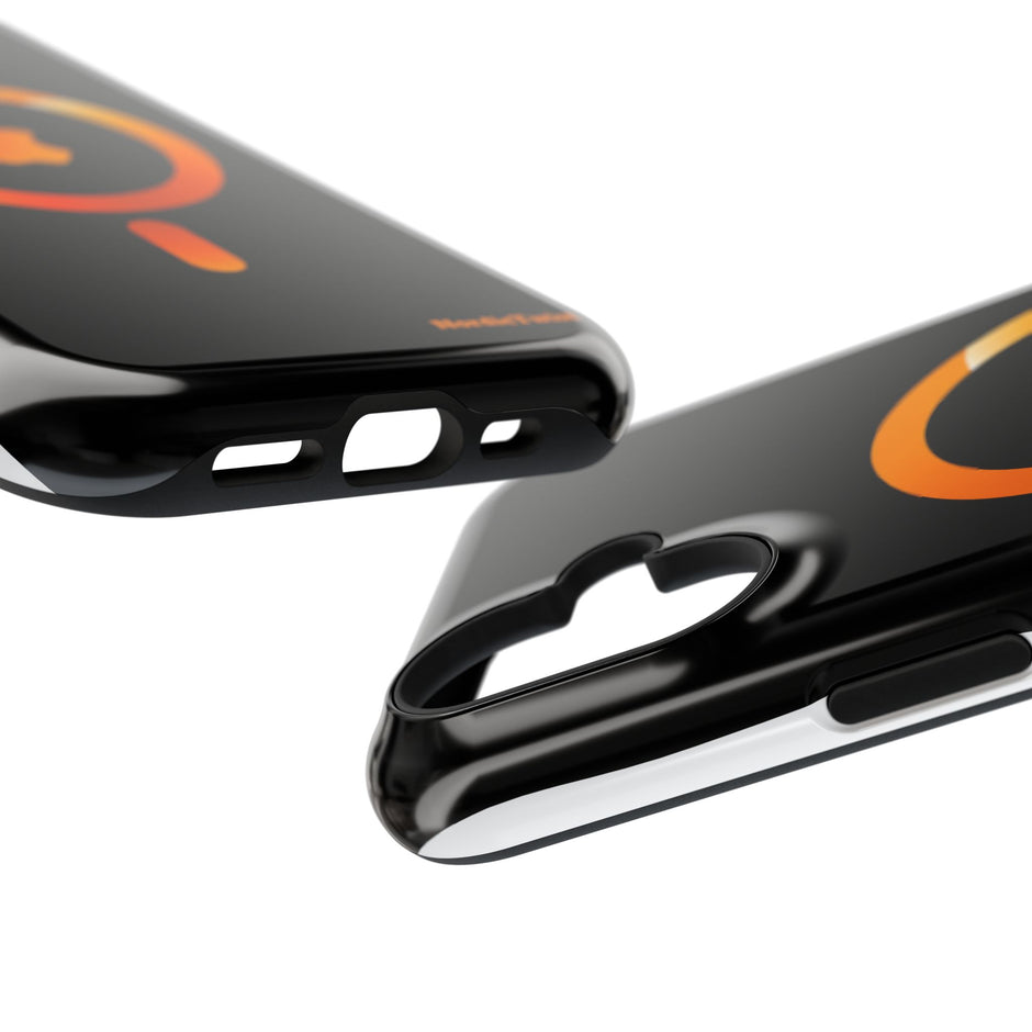 Stöttåligt MagSafe iPhone-skal – Orange Sökikon