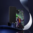 Joker Chaos Tough Phone Case — Electric Cards Graphic iPhone Case