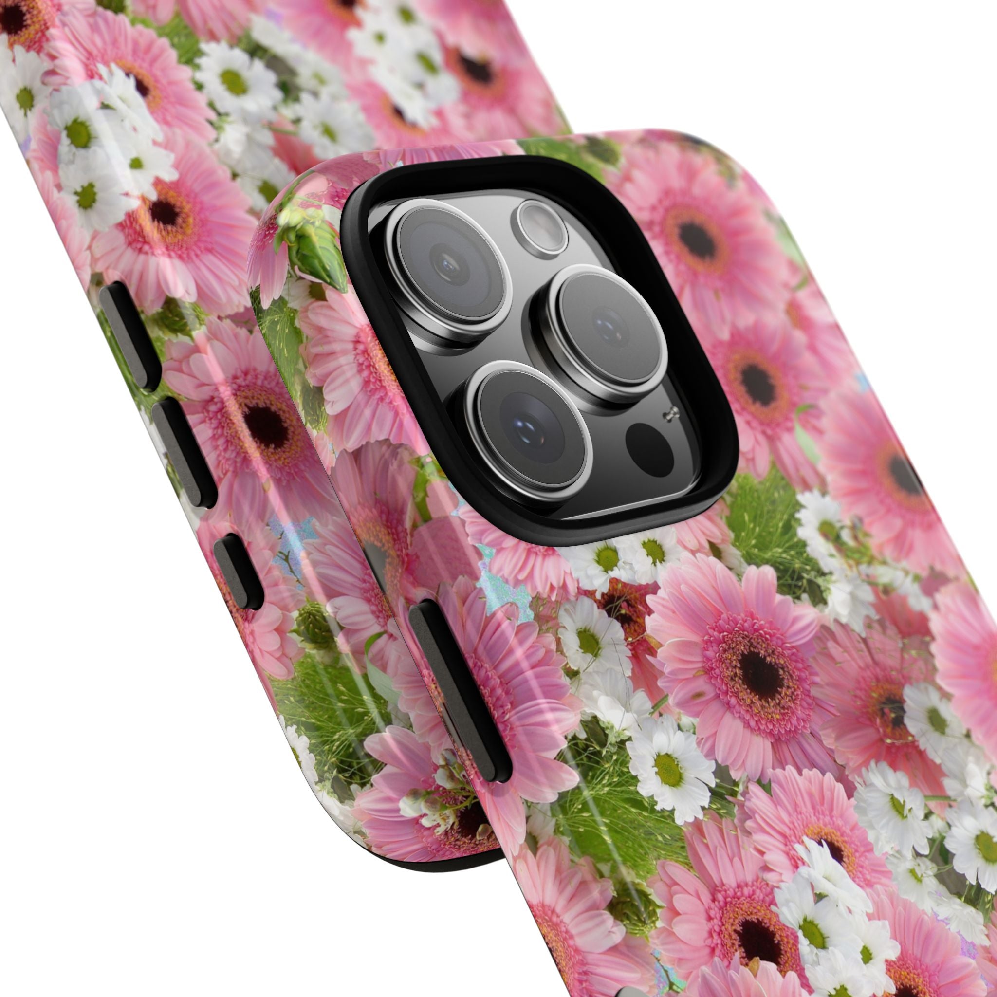 Floral Tough Phone Case - Colorful Flower Design for Nature Lovers