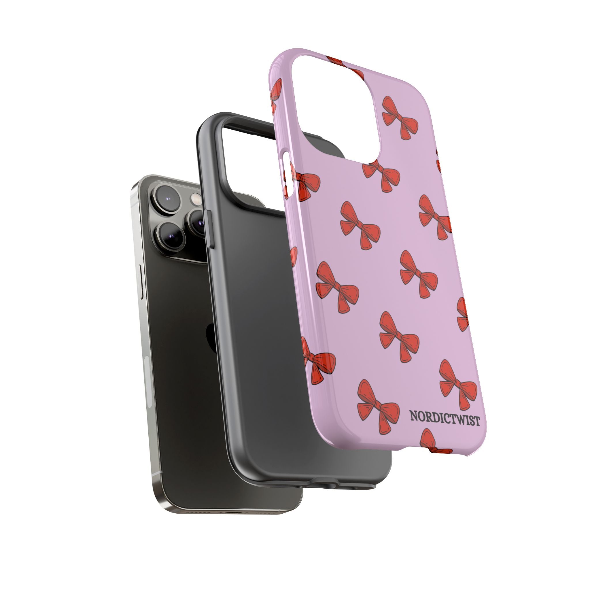 Cute Bow Pattern Phone Case