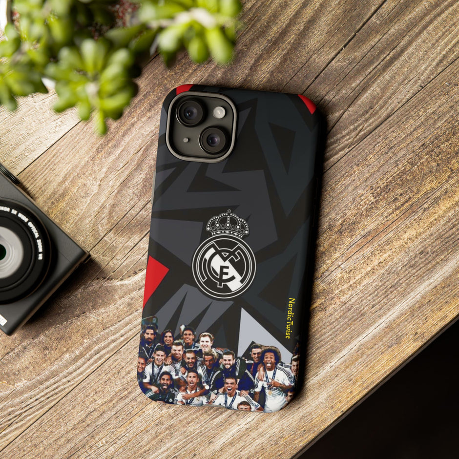 Soccer Team Photo Tough Case – Real Madrid Champions Phone Case