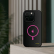 MagSafe Magnetic Impact-Resistant Phone Case — Pink Ring Design