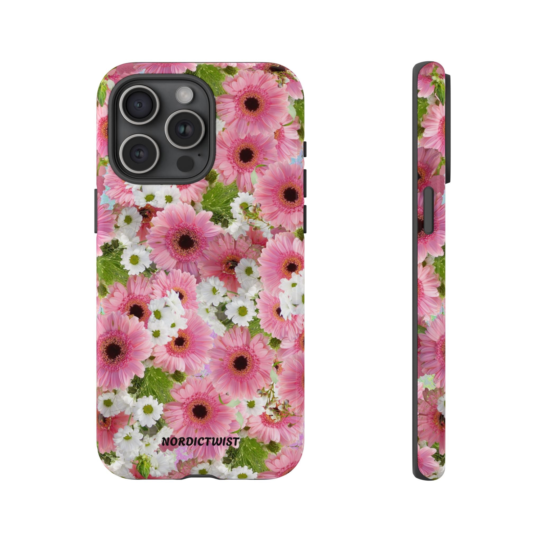 Floral Tough Phone Case - Colorful Flower Design for Nature Lovers