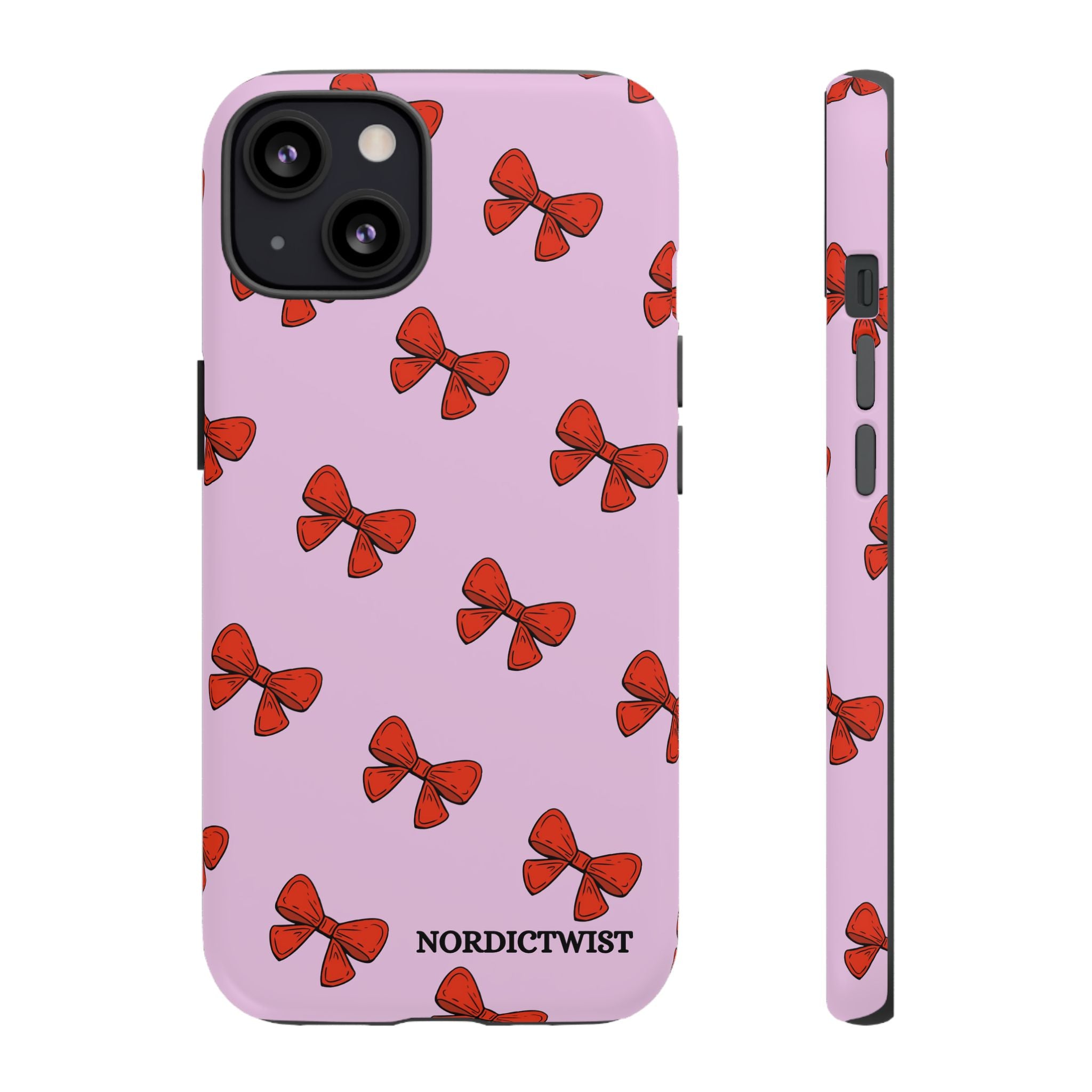Cute Bow Pattern Phone Case