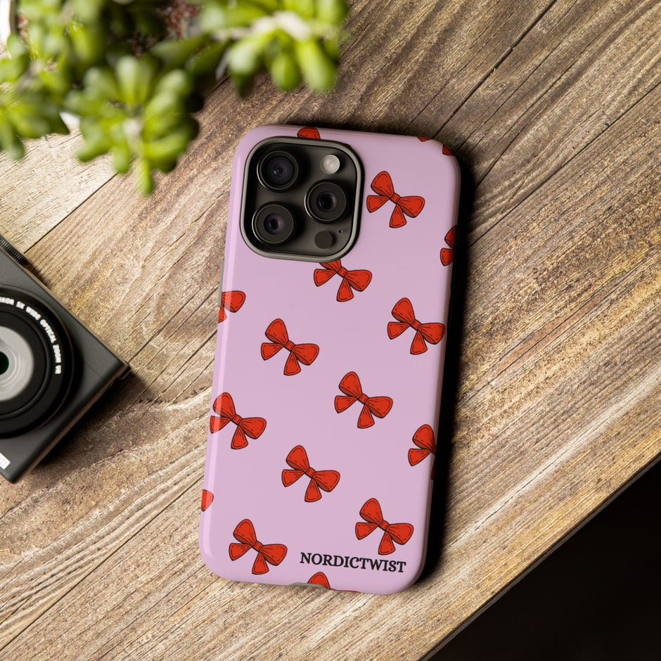 Cute Bow Pattern Phone Case