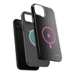 MagSafe Magnetic Impact-Resistant Phone Case — Pink Ring Design