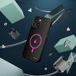 MagSafe Magnetic Impact-Resistant Phone Case — Pink Ring Design