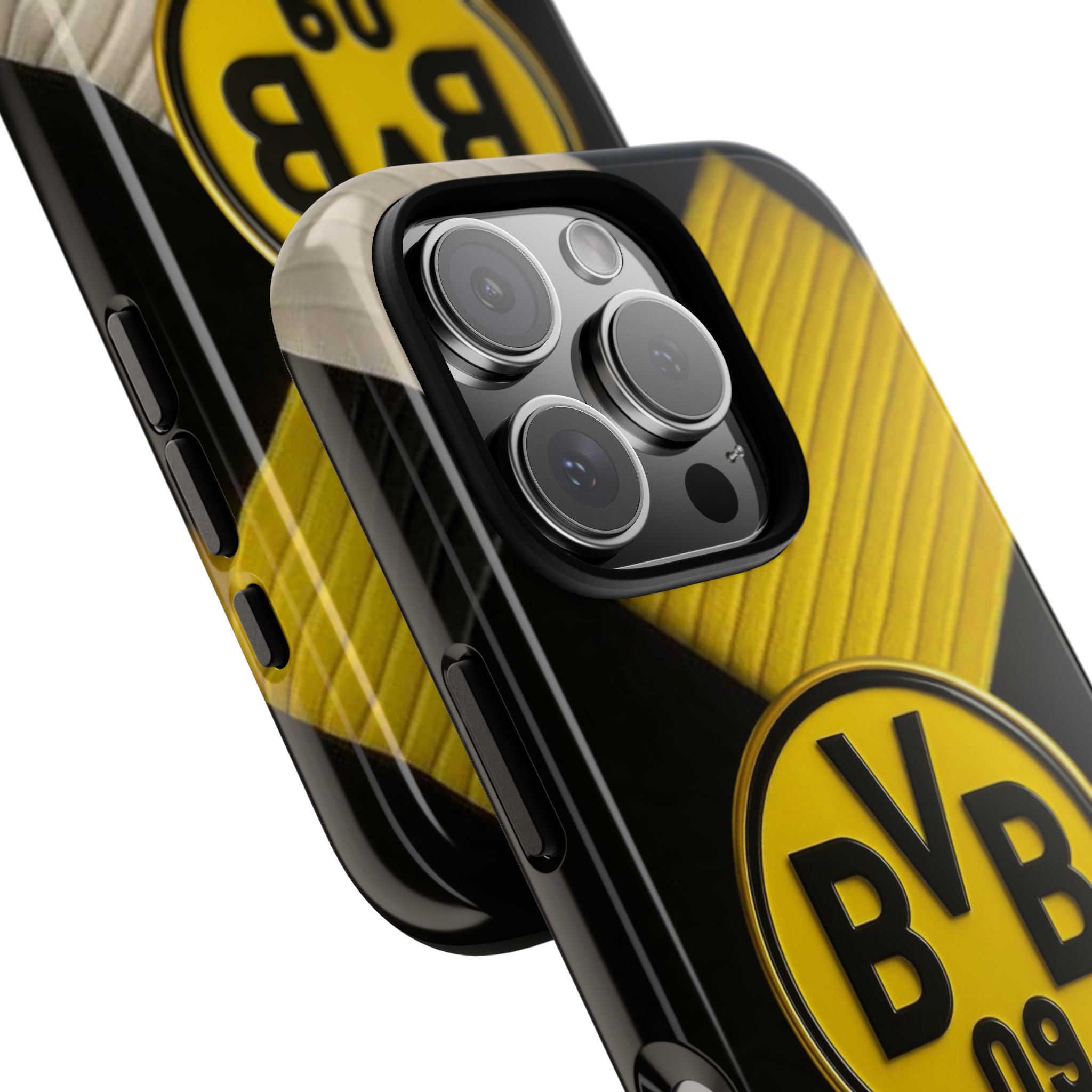 BVB 09 Tough Phone Case - Durable Protection with Bold Black and Yellow Design