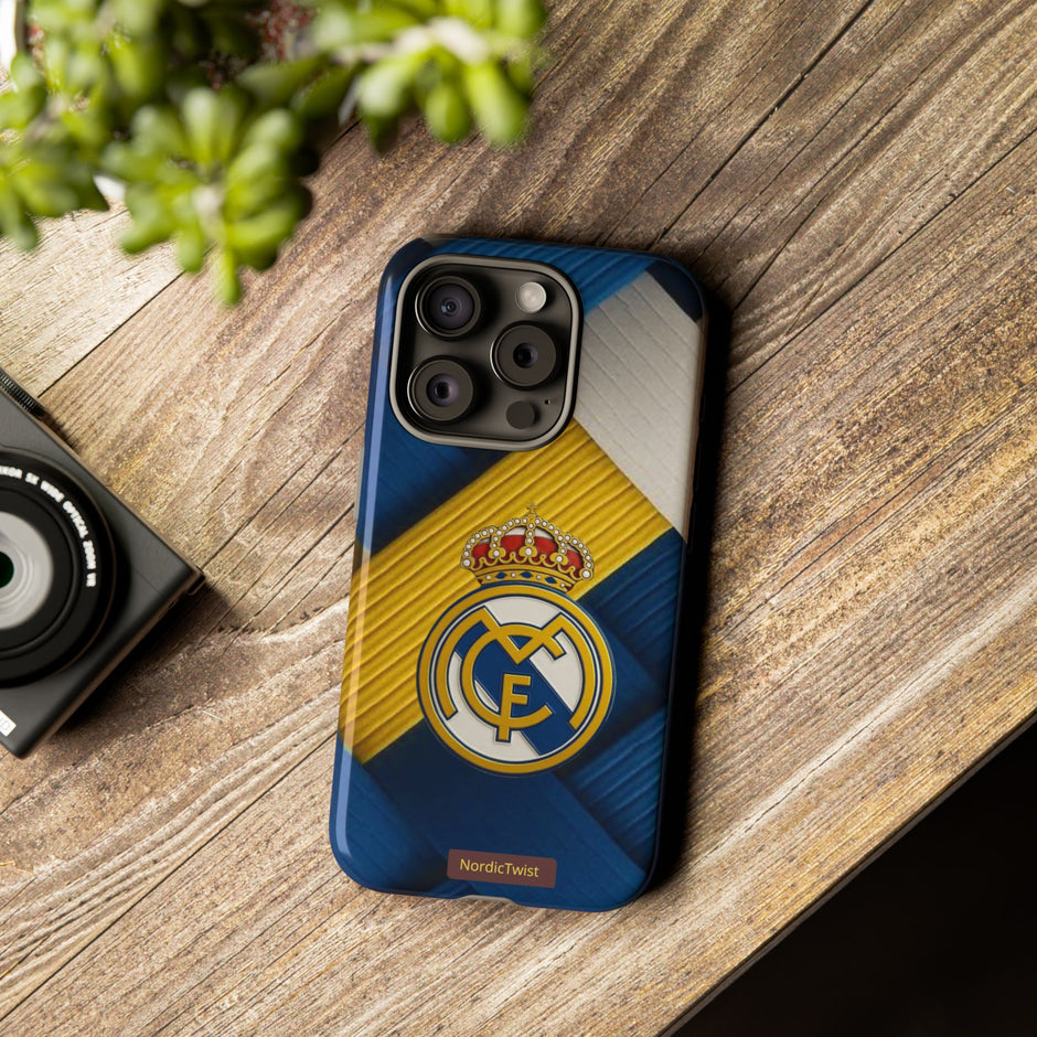 Real Madrid Tough Phone Case - Durable Protection with Team Colors