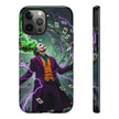 Joker Chaos Tough Phone Case — Electric Cards Graphic iPhone Case