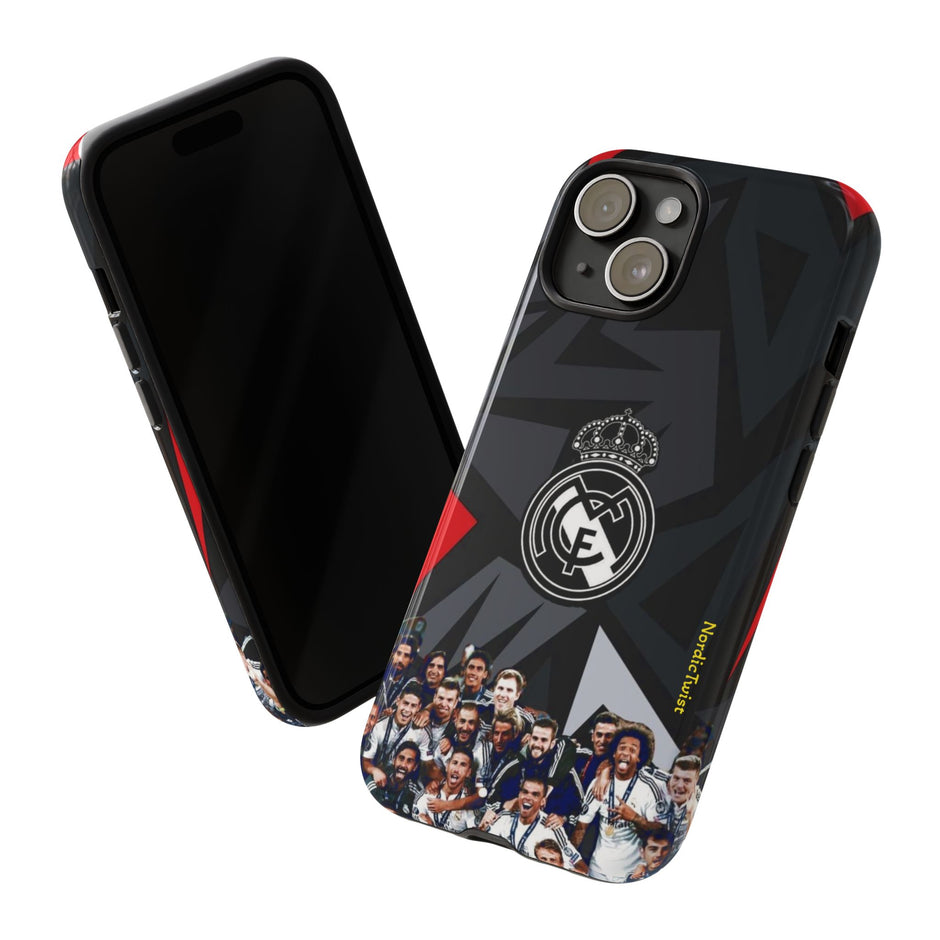 Soccer Team Photo Tough Case – Real Madrid Champions Phone Case