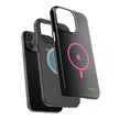 MagSafe Magnetic Impact-Resistant Phone Case — Pink Ring Design